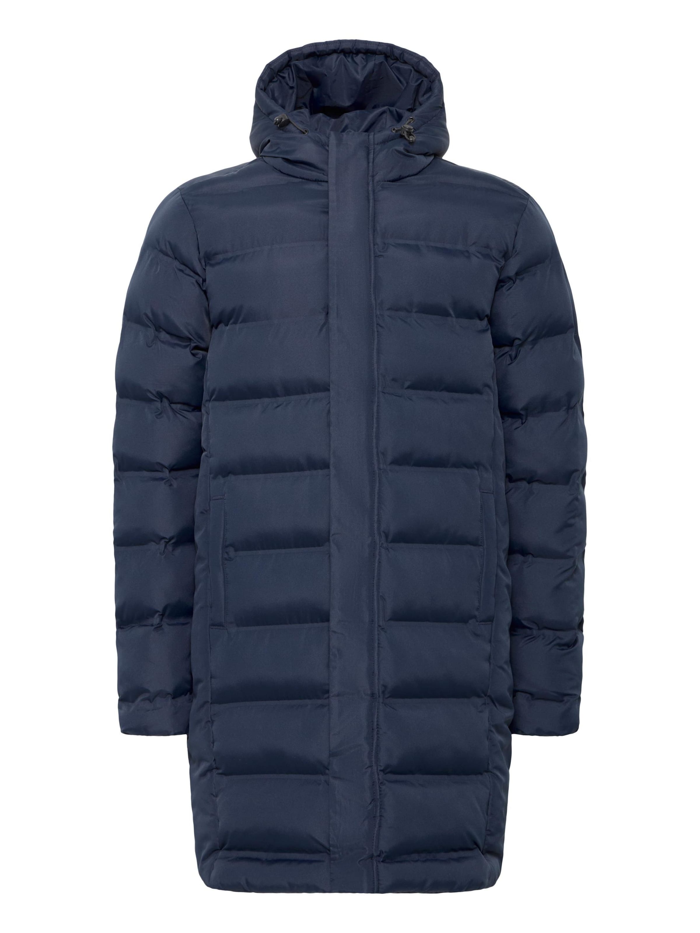 Manteau d’hiver 'Marius' !Solid en bleu : devant