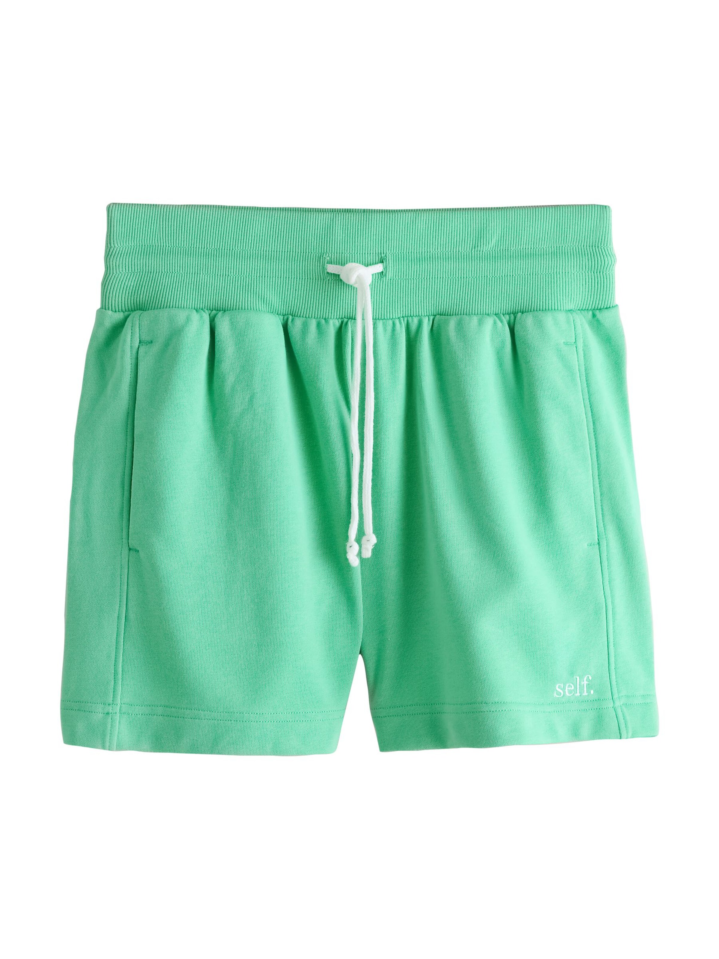 self. Pants in Green: front