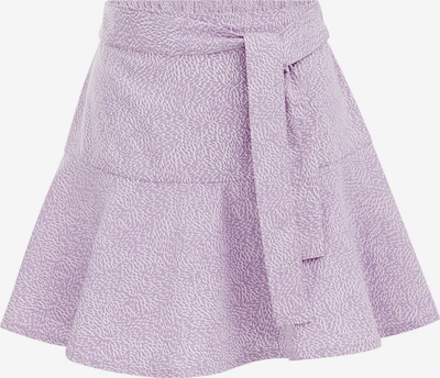 WE Fashion Jupe en violet / blanc, Vue avec produit