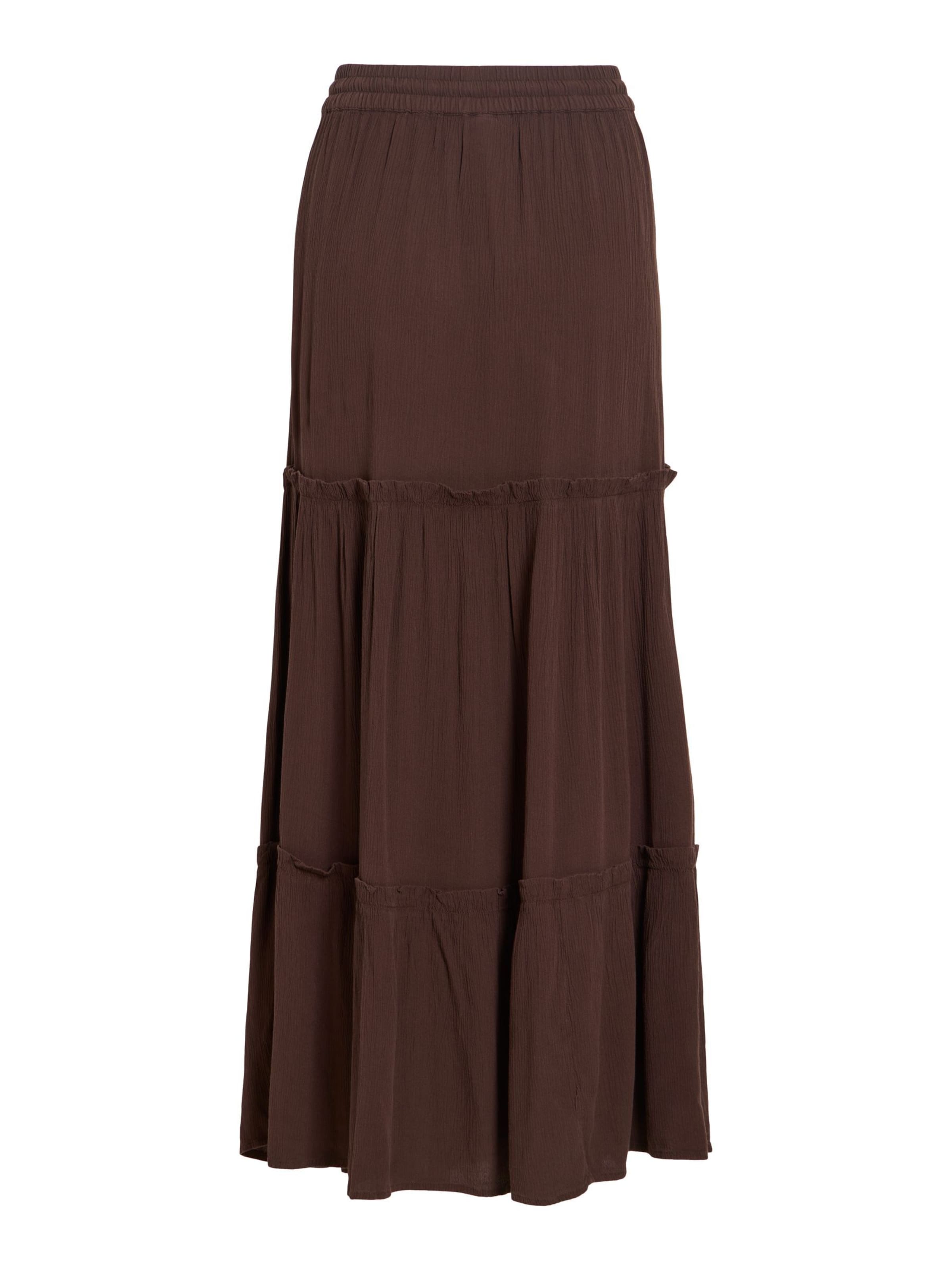 VILA - Falda 'VIMesa' en marrón