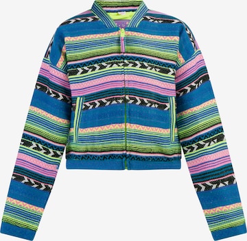 myMo KIDS - Chaqueta de entretiempo en azul: frente