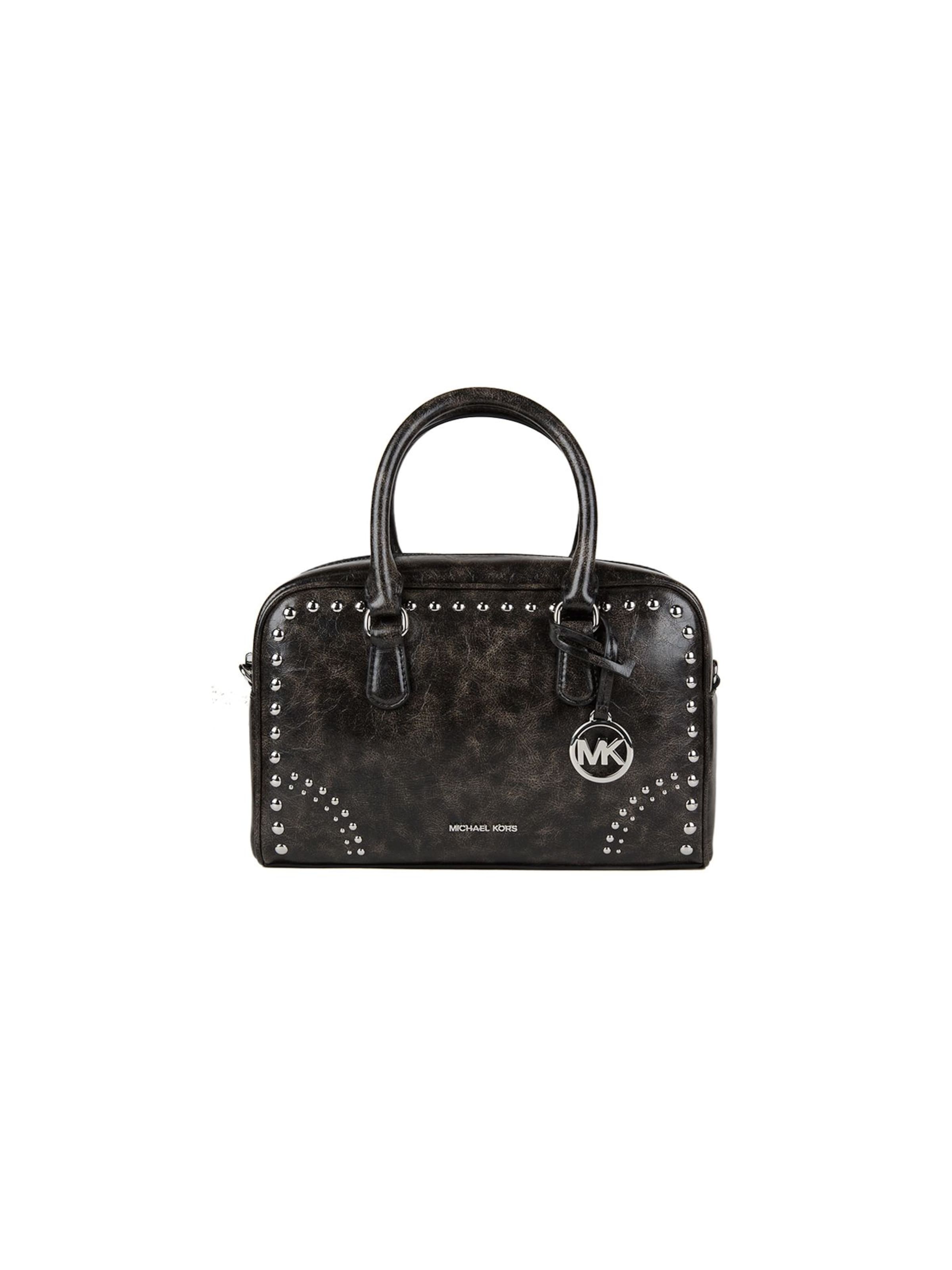 Michael Kors Handtasche 'Thompson'‌‌‌‌‌‌‌‌ in Schwarz: Vorderseite