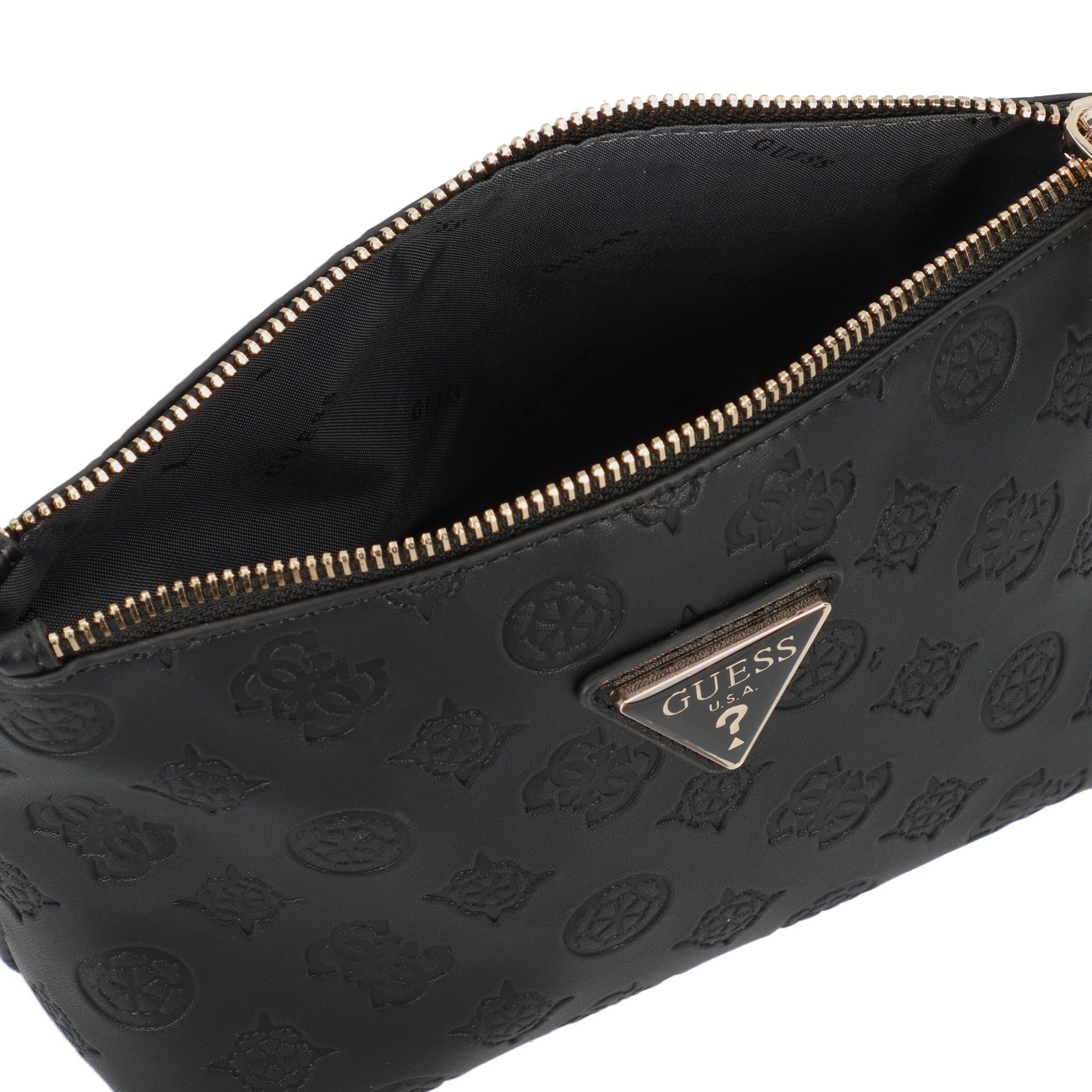 Beauty case 'Wilder' di GUESS in nero