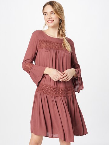 Robe 'Tyra' ONLY en rose : devant