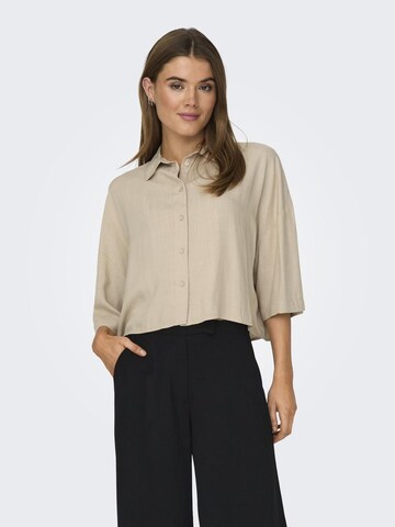 ONLY Blouse 'ONLAstrid' in Beige