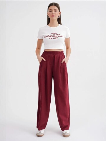 MixRay Loosefit Broek in Rood