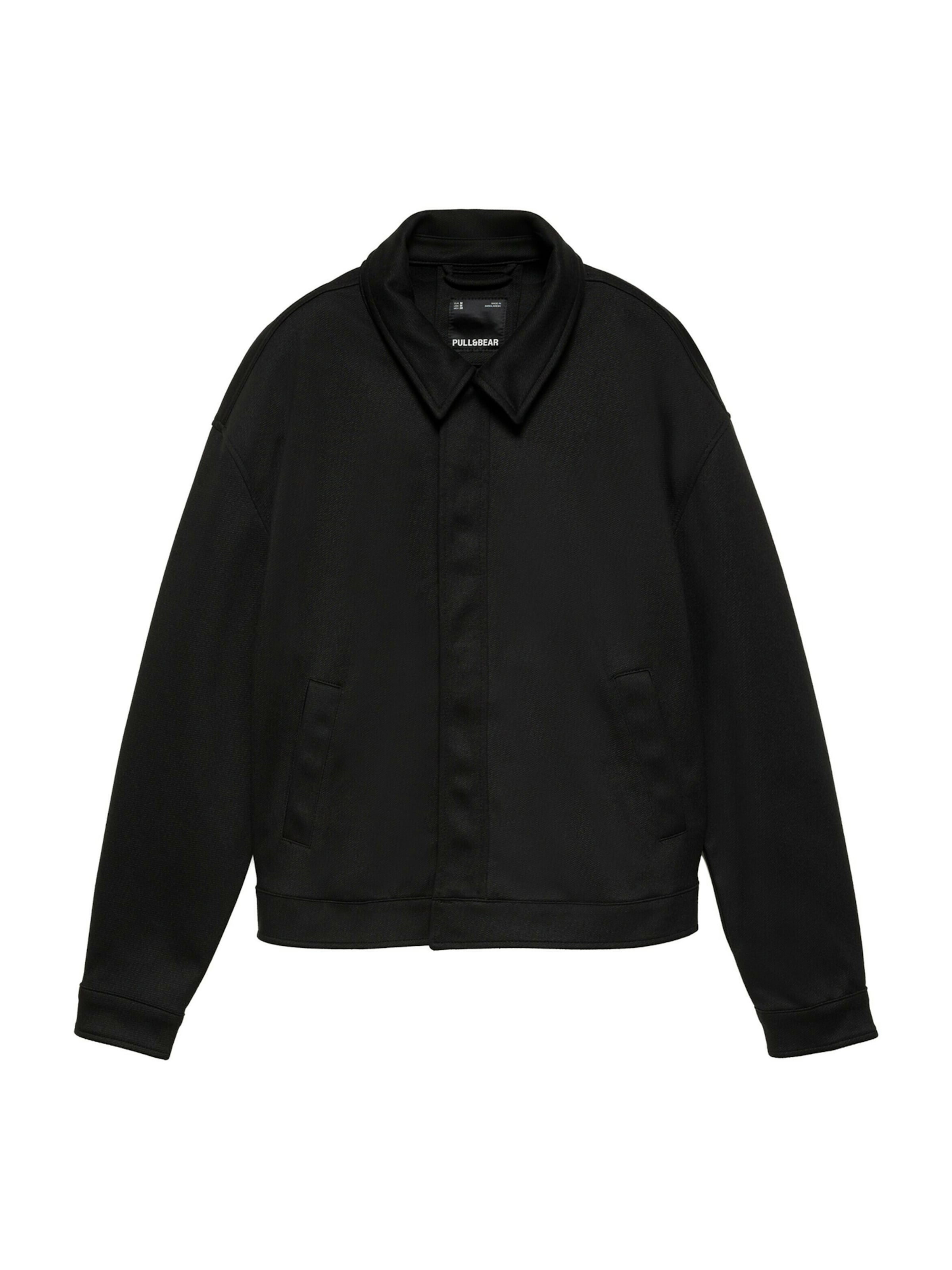 Giacca di mezza stagione in XS Pull&Bear di colore nero, Visualizzazione prodotti