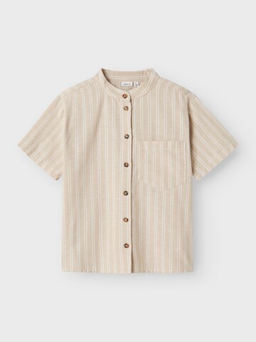 NAME IT Regular fit Overhemd in Beige