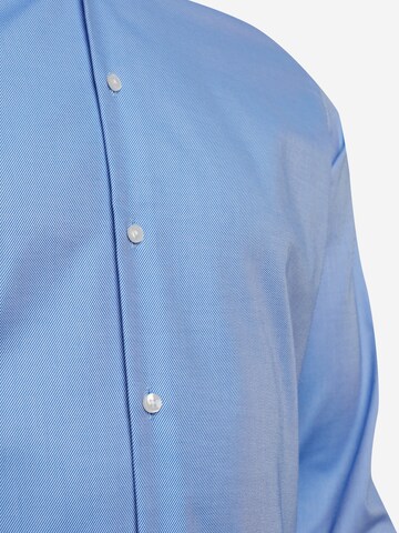 BOSS Regular fit Button Up Shirt 'Joe' in Blue