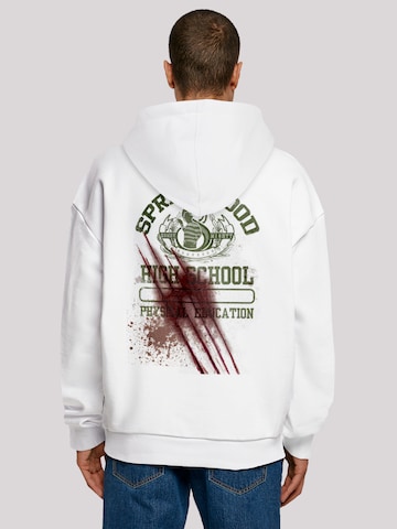 F4NT4STIC Sweatshirt 'Nightmare On Elm Street' in White: front