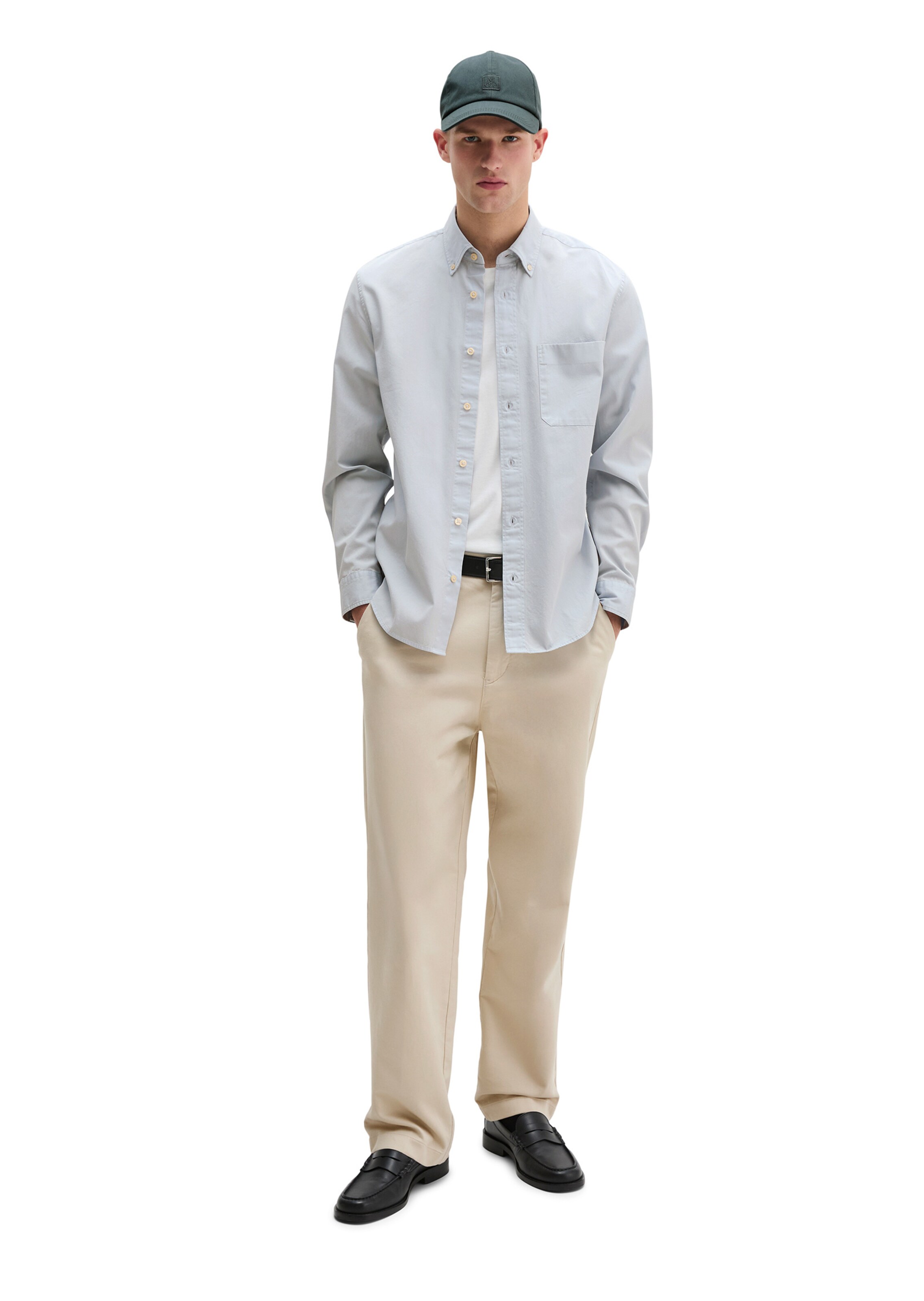 Marc O'Polo Regular Fit Hemd in Blau