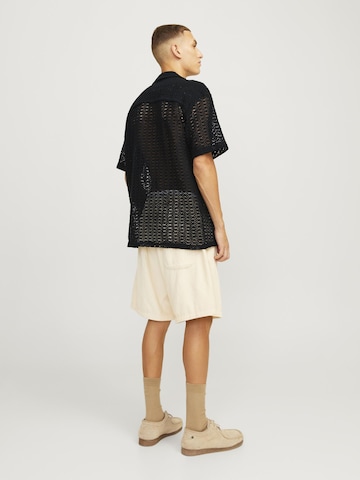JACK & JONES Comfort fit Overhemd in Zwart