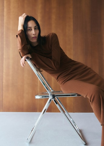 MANGO Kleid 'Kendrik' in Braun
