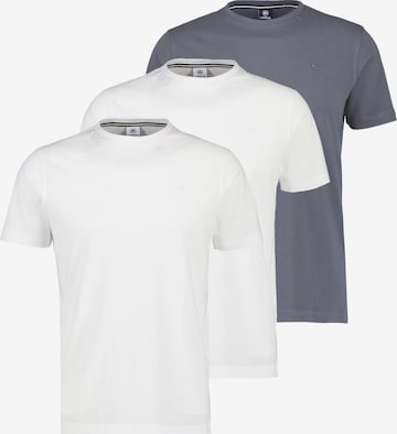 LERROS Shirt 'Basic' in Silber: Vorderseite