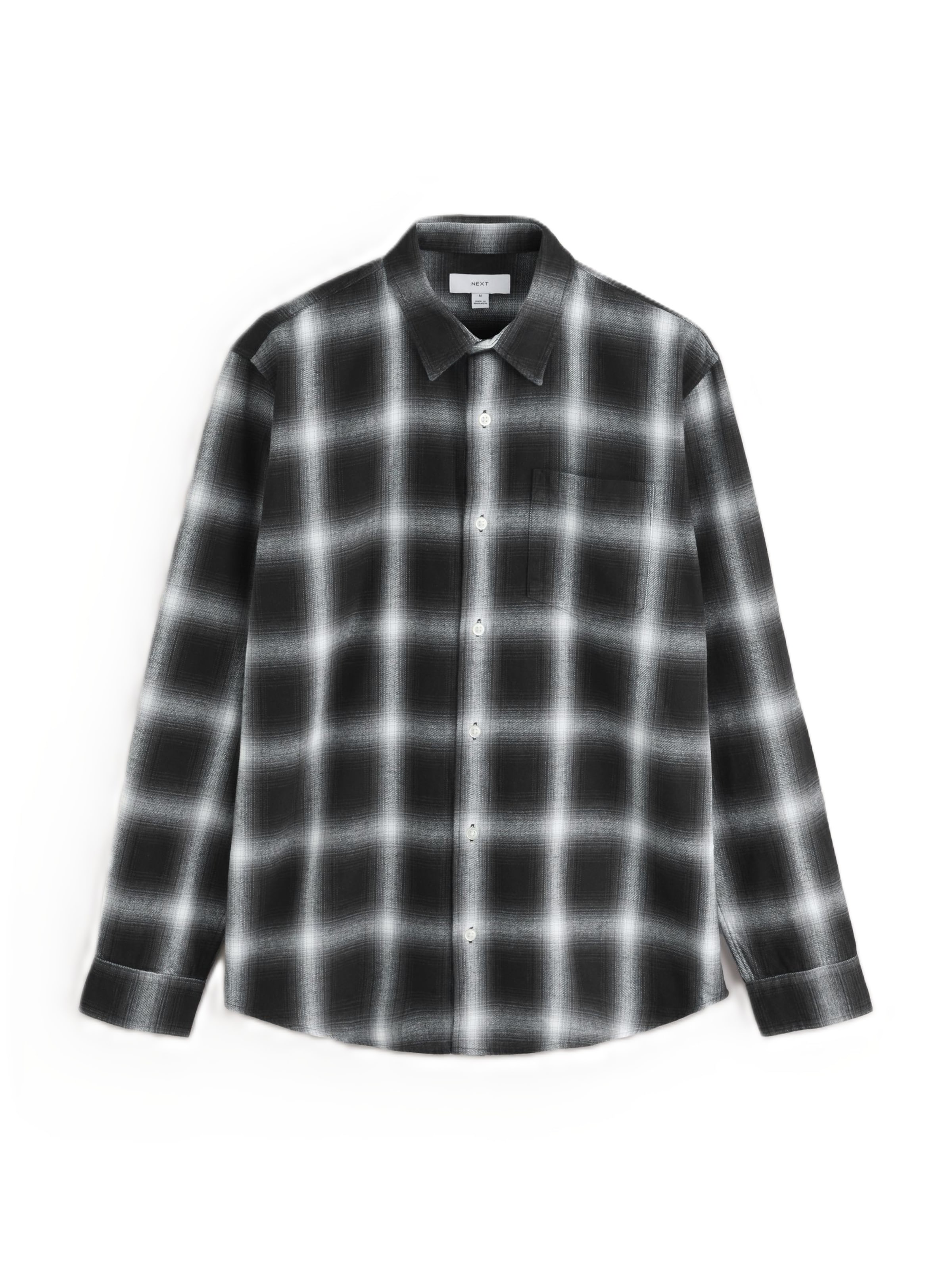 Camicia di Next in nero: frontale