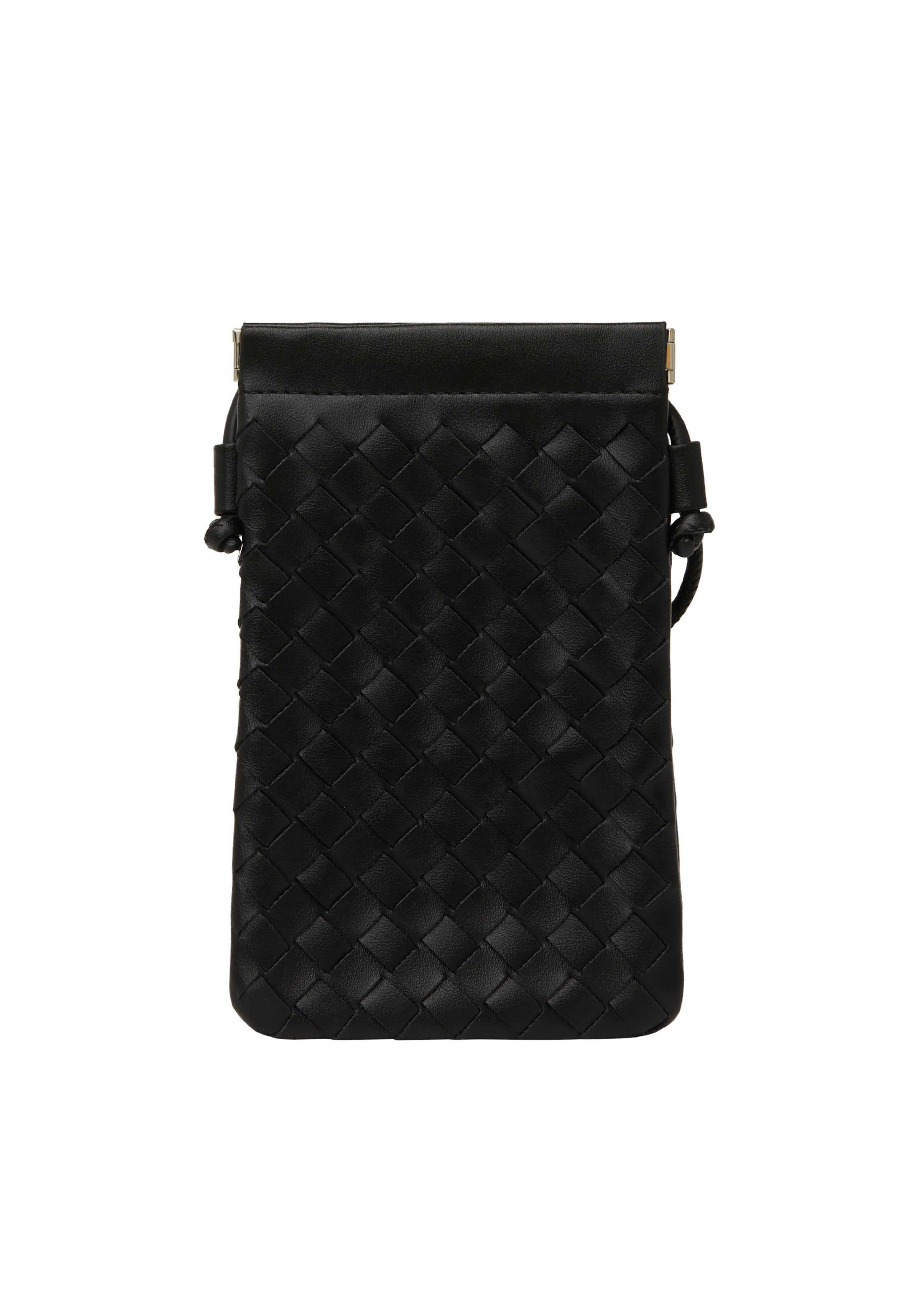 swirly - Bolso de hombro en negro: frente