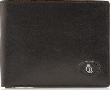 Portamonete 'Gaucho ' di Castelijn & Beerens in nero: frontale
