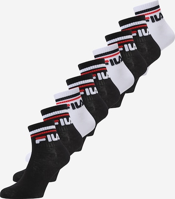 FILA Nogavice | črna barva: sprednja stran