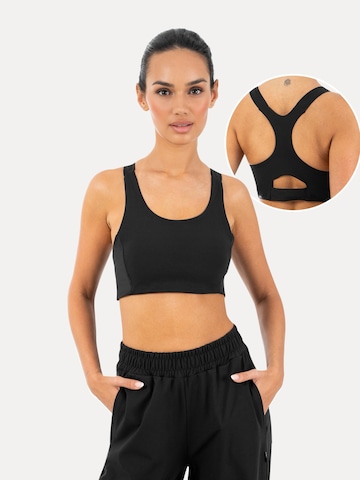 Smilodox Sporttop in Zwart: voorkant