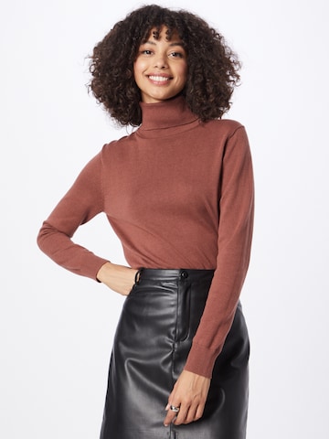 TOM TAILOR Sweater in Brown: front