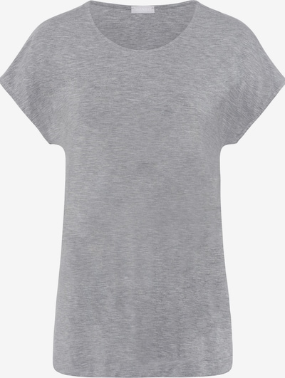 Hanro Chemise de nuit ' Natural Elegance ' en gris chiné, Vue avec produit