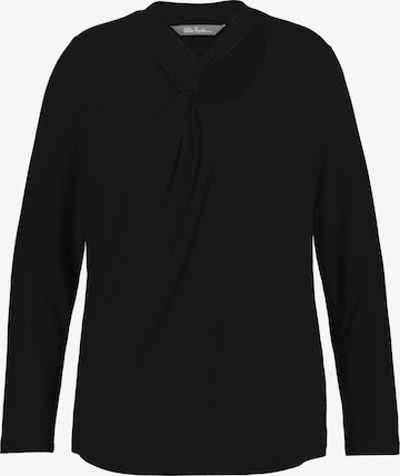 Ulla Popken Blouse in Zwart: voorkant