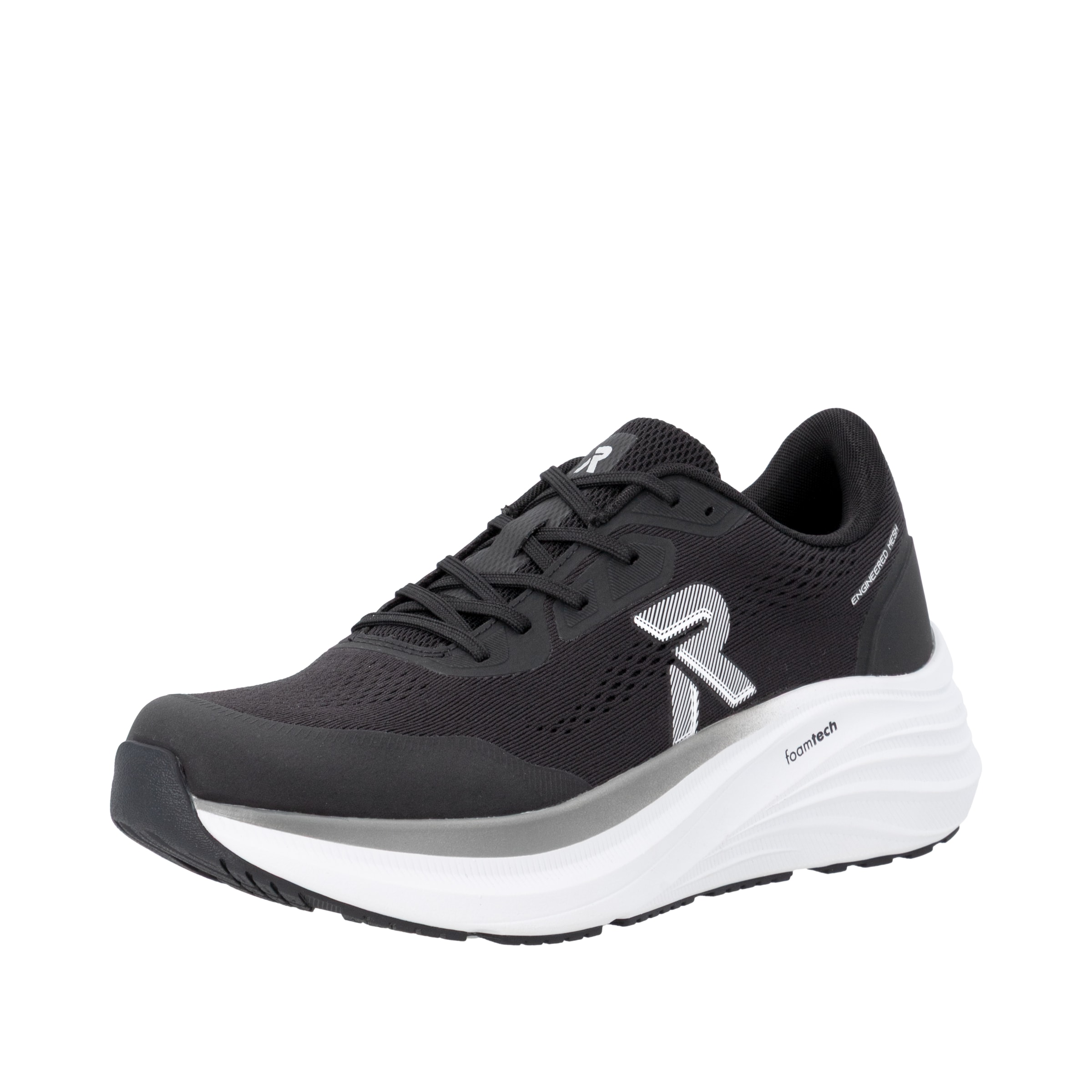 Rieker Sport Sneaker in Schwarz: Vorderseite