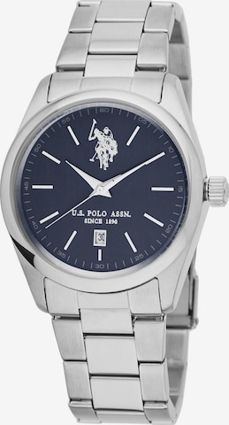 Montre à affichage analogique 'Aaron Band' U.S. POLO ASSN. en bleu : devant