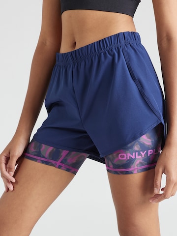 ONLY PLAY Regular Sportshorts 'JOS' in Blau