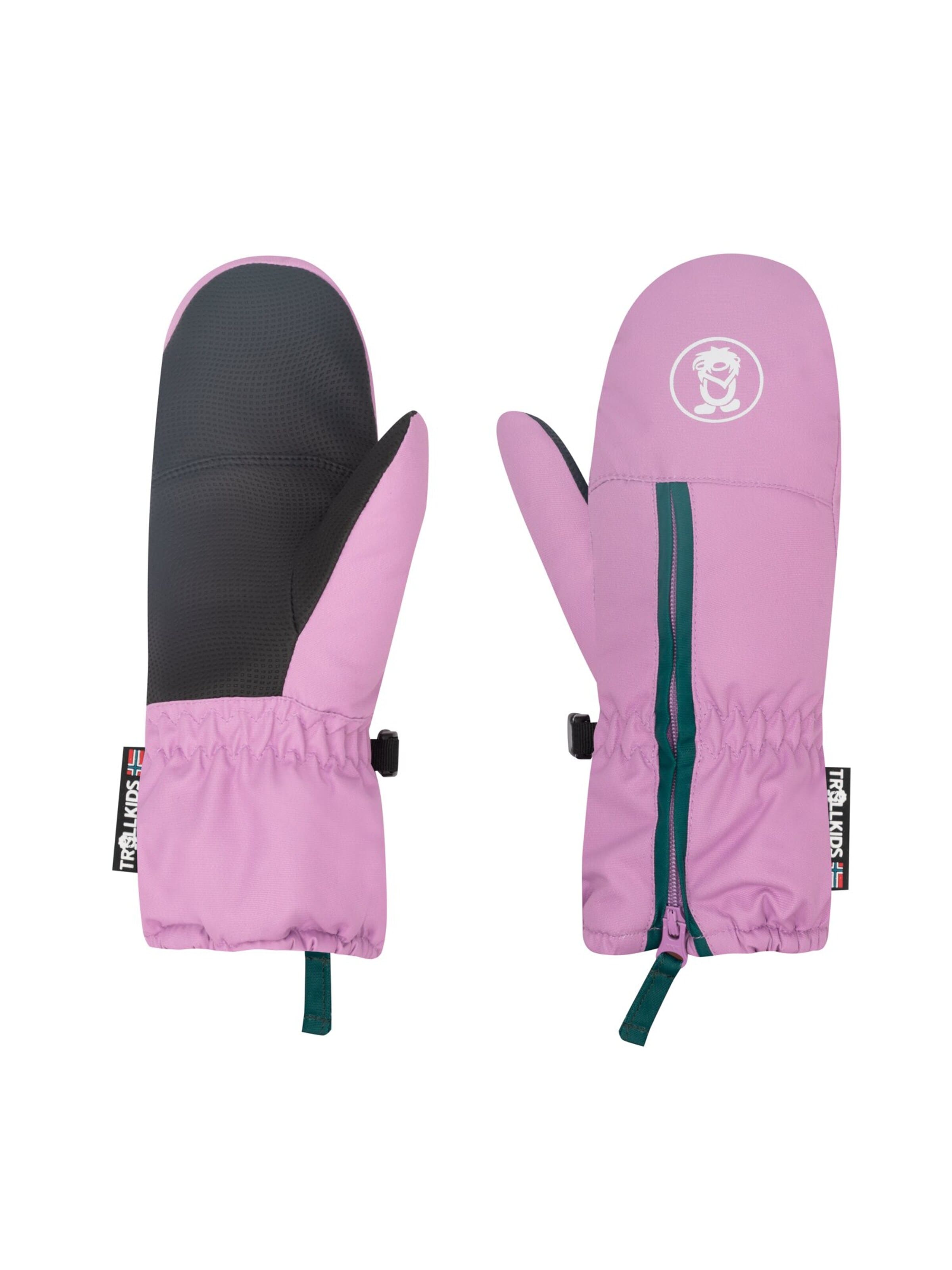 TROLLKIDS Gloves in Purple: front
