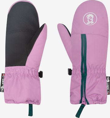 TROLLKIDS Gloves in Purple: front