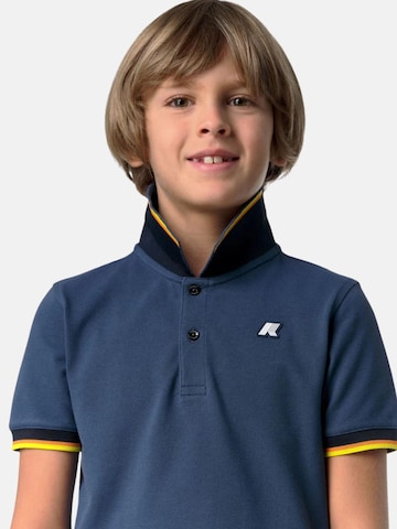 T-Shirt 'K-WAY KIDS P. VINCENT PIQUE POLO' K-Way en bleu