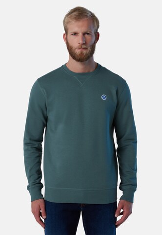 Pull-over North Sails en vert : devant