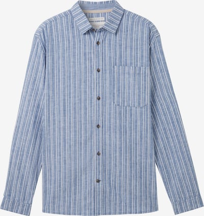 TOM TAILOR Koszula w kolorze gołąbkowo niebieski / białym, Podgląd produktu
