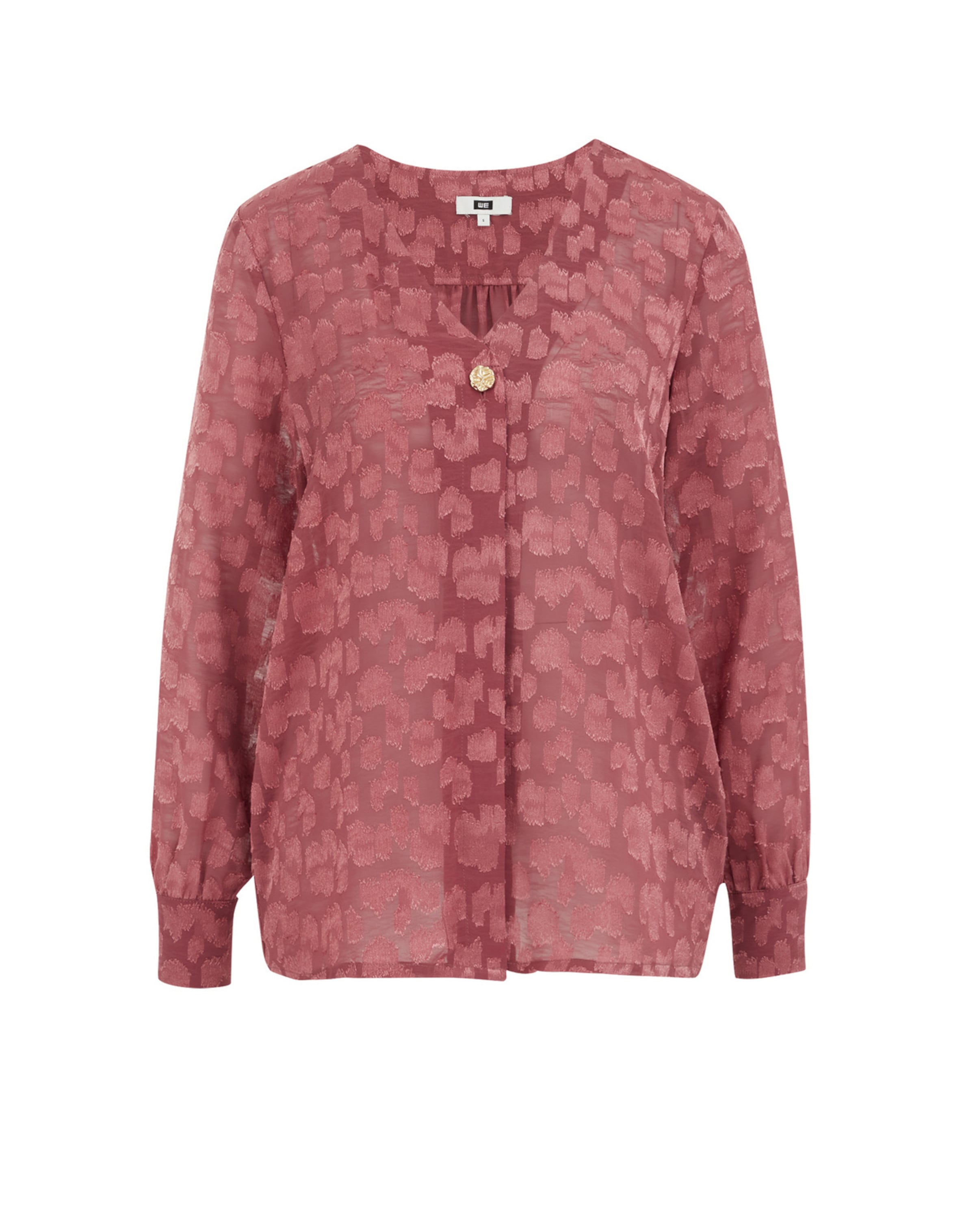 Chemisier WE Fashion en rose : devant