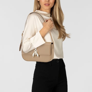 Sac bandoulière PATRIZIA PEPE en marron : devant