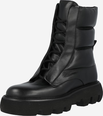 Kennel & Schmenger Lace-Up Ankle Boots 'Shot' in Black: front