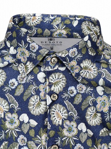 DESOTO Slim Fit Hemd‌‌‌‌ in Blau