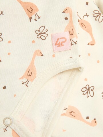 4PRESIDENT Strampler/Body 'Zelia' in Weiß