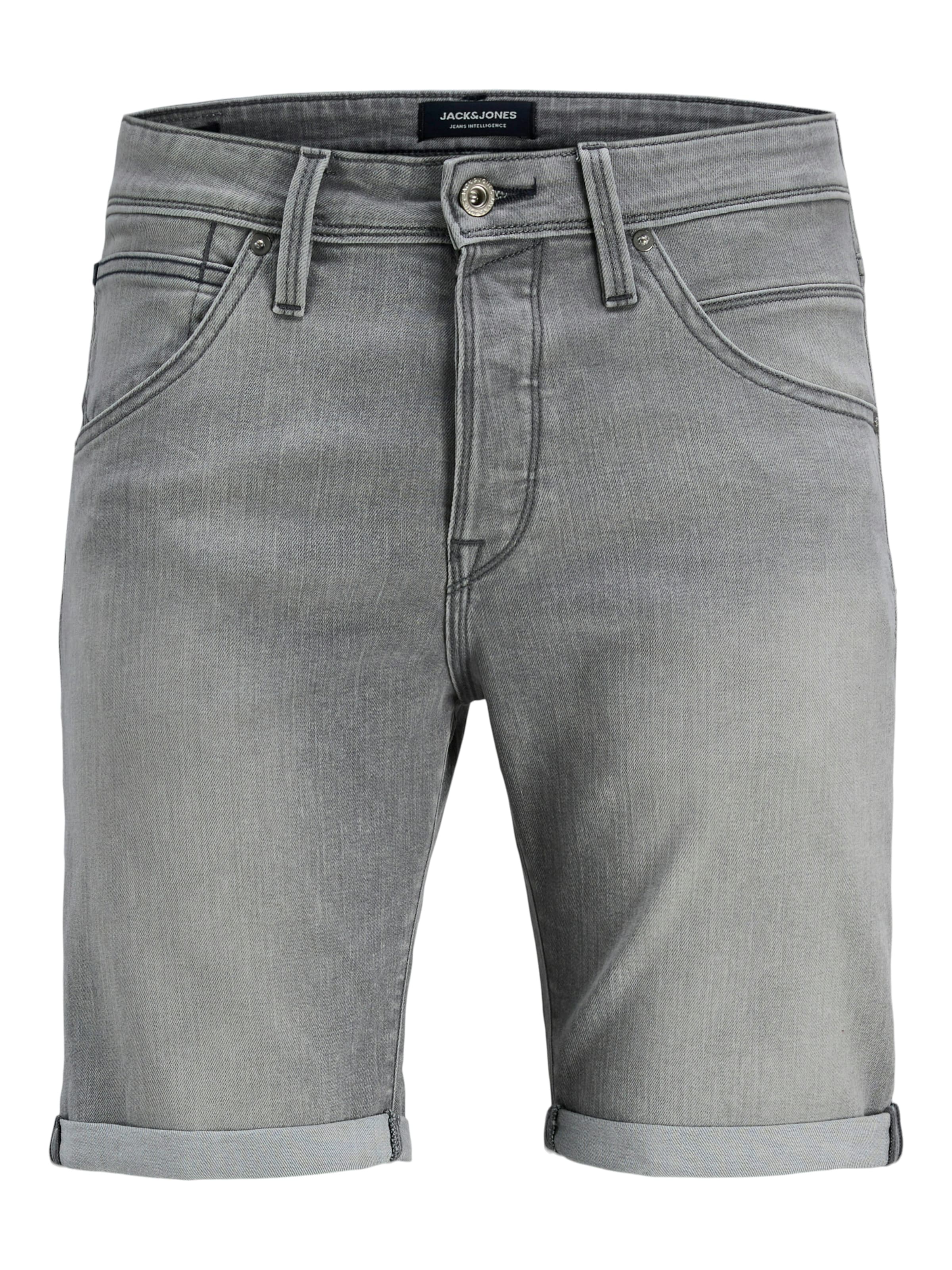 JACK & JONES Regular Jeans 'JJIRick JJFox' i grå: framsida