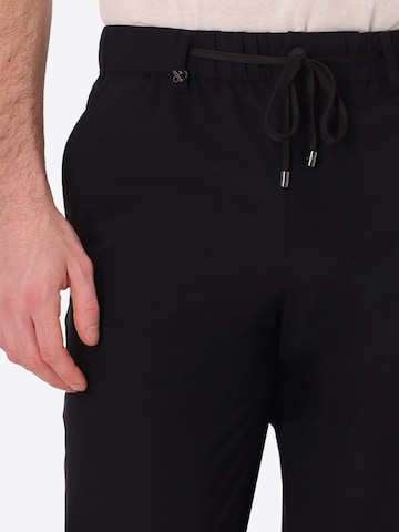 Distretto12 Loosefit Chino 'T. ACTIVE' in Zwart