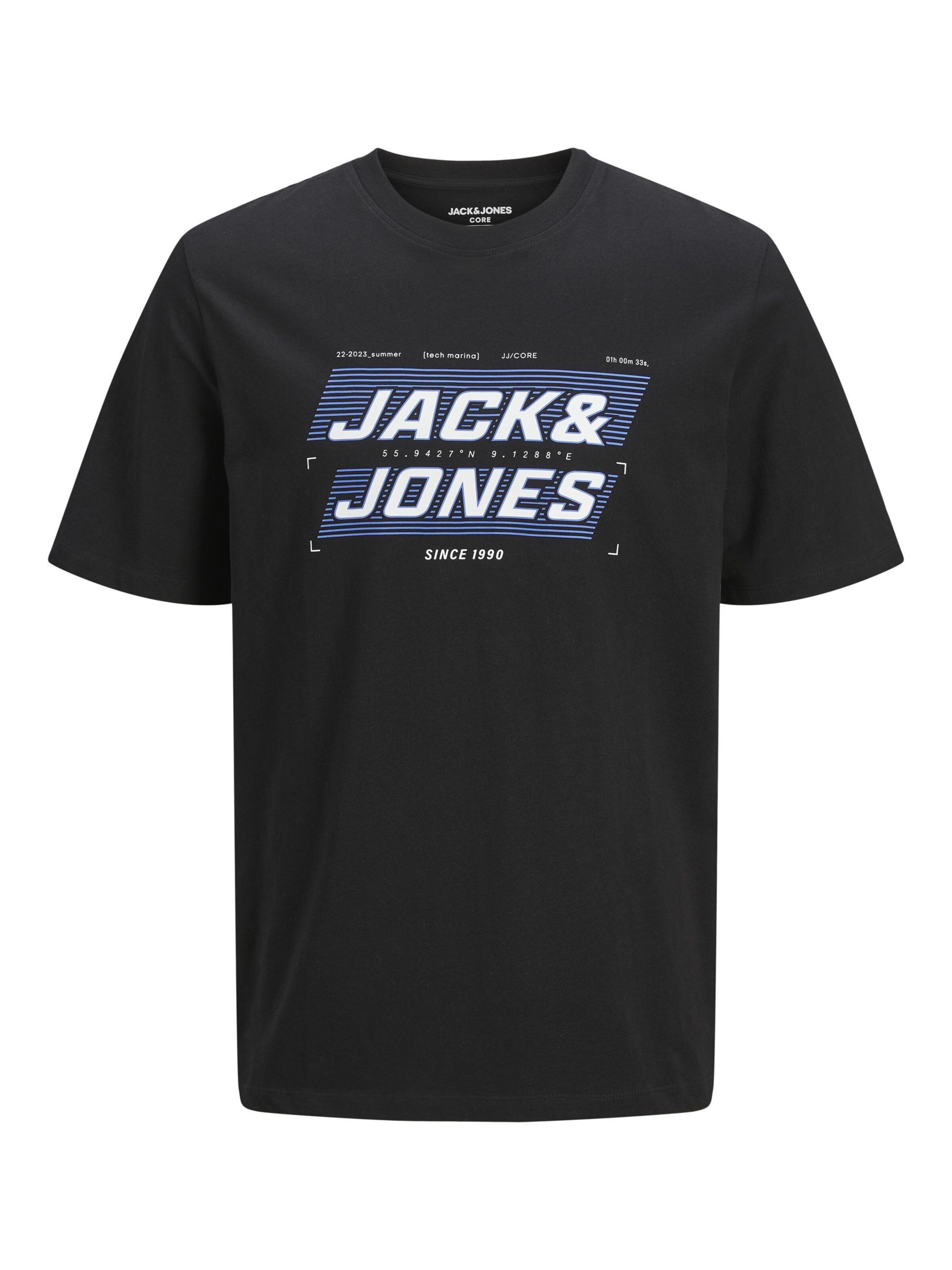 JACK & JONES Shirt in Schwarz: Vorderseite