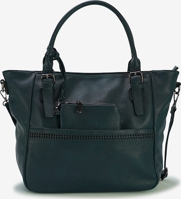 HARPA Handbag in Blue: front