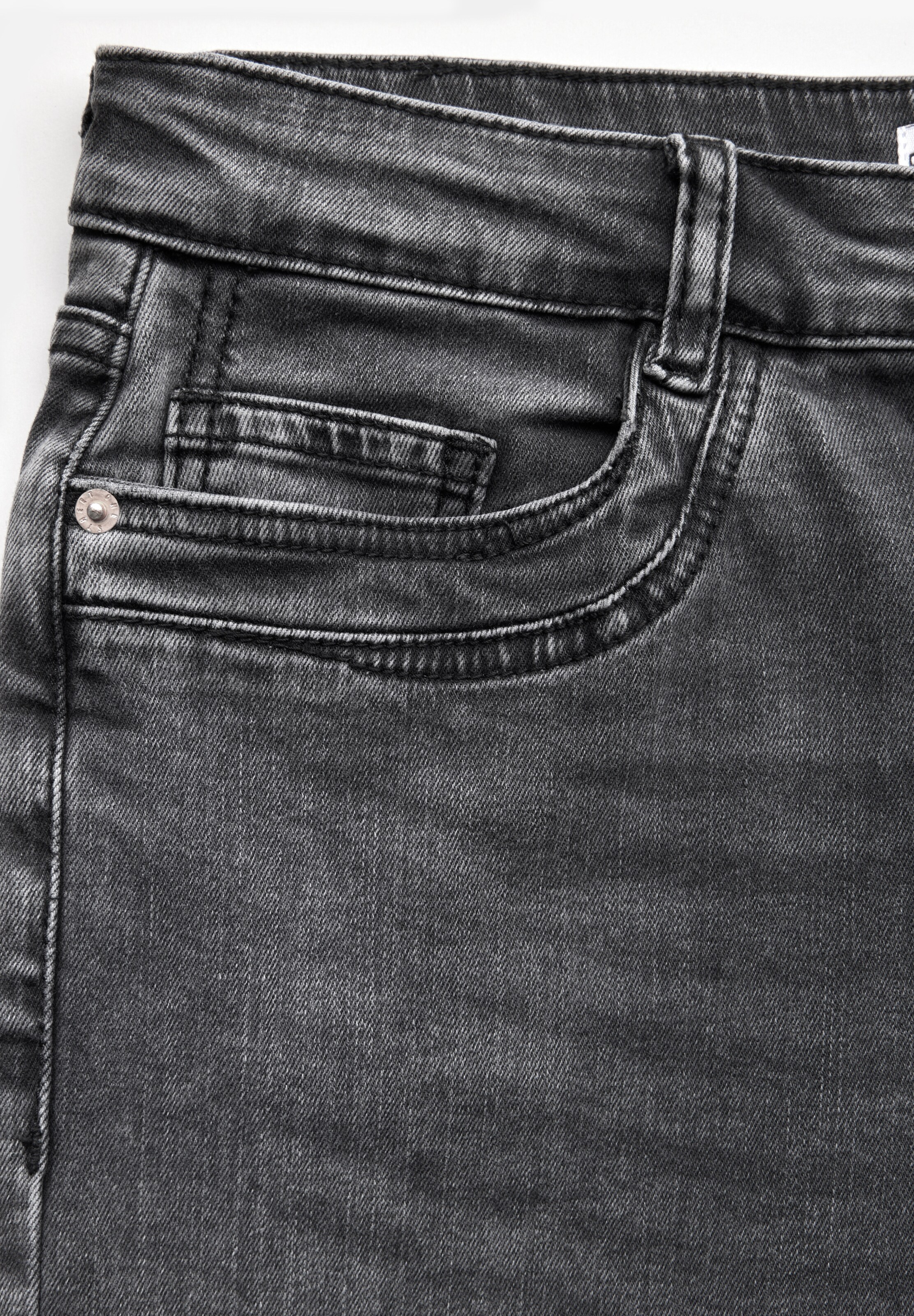 STREET ONE Boot cut Jeans in Grey