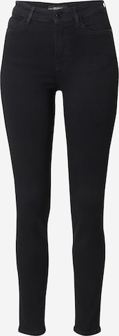 GUESSSkinny Traperice - crna boja: prednji dio