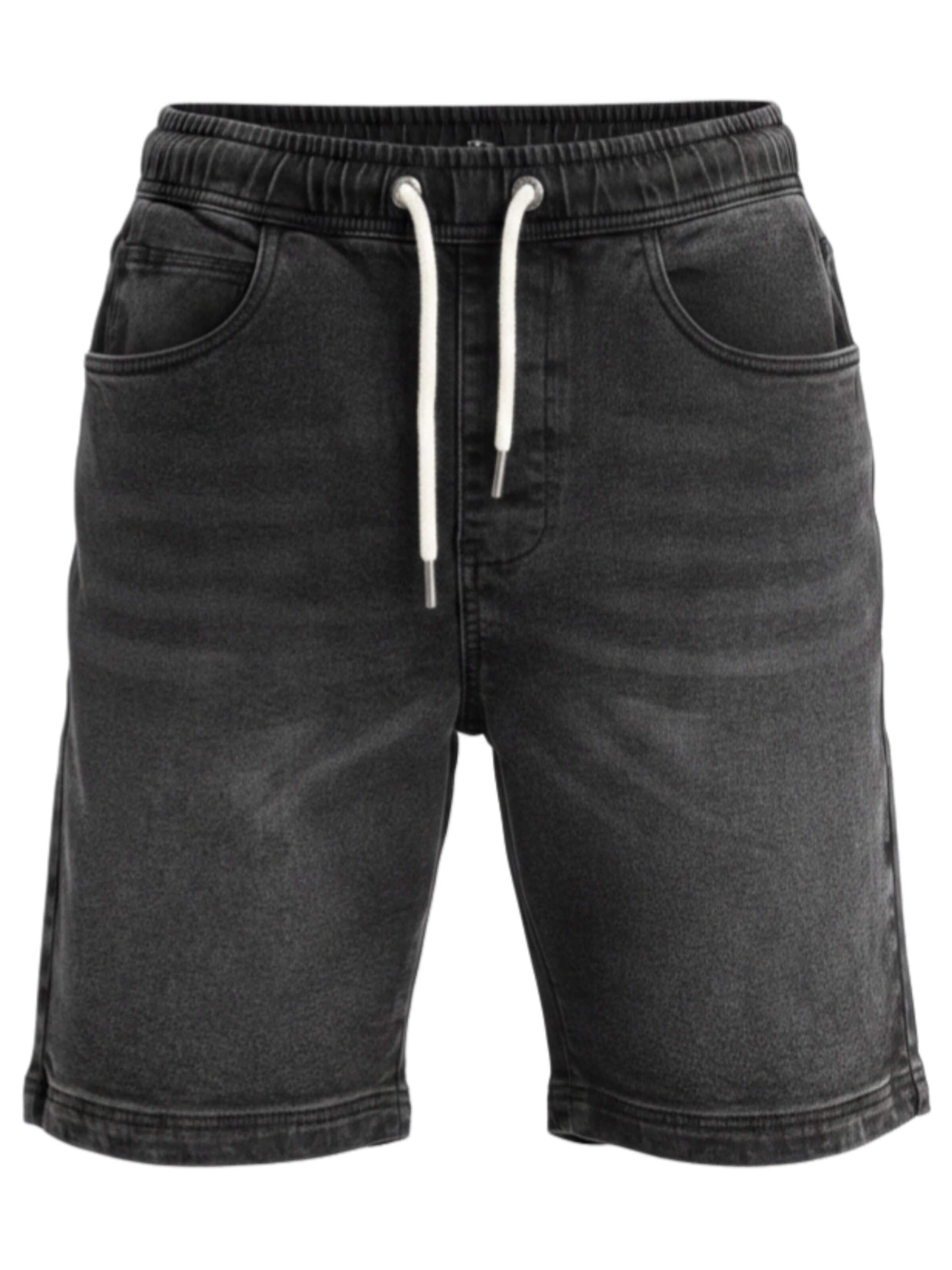 Ombre Regular Jeans i svart: framsida