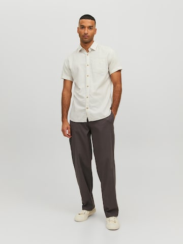 JACK & JONES Regular Fit Hemd 'Abel' in Grün