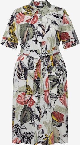 Ulla Popken Shirt Dress in Mixed colors: front