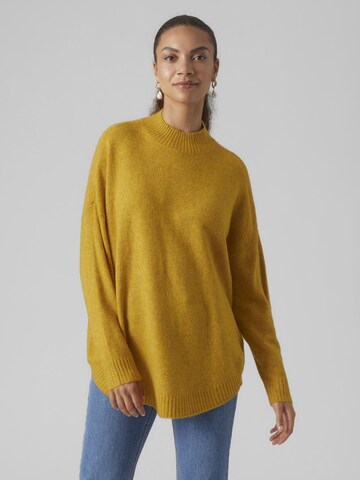 Pull-over 'PLAZA' VERO MODA en jaune : devant