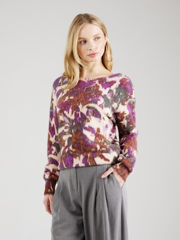 BONOBO Sweter 'ARIAN' w kolorze fioletowy: przód